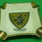 VINTAGE GEROLD & CO TETTAU GERMANY BAVARIA PORCELAIN ASHTRAY MUNICH MUNCHEN