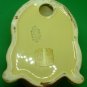 VINTAGE CORTENDORF CERAMIC GIRL FACE BLOND WEST GERMANY 34 WALL MASK PLAQUE