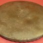 VINTAGE NAVAL SHIP SYSTEM COMMAND VERY HEAVY BRONZE ROUND WALL PLAQUE