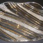 MIKASA CLEAR CRYSTAL STARDUST SQUARE HOSTESS PLATTER WYO175/514