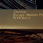 MIKASA CLEAR CRYSTAL STARDUST SQUARE HOSTESS PLATTER WYO175/514