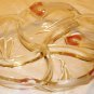 MIKASA CRYSTAL CALLA LILY MAYFAIR 5 COMPARTMENT DIVIDED RELISH 549/345 W.GERMANY