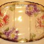 PROFILES THE VERSAILLES COLLECTION 14" CRYSTAL LILIES DIVIDED RELISH TRAY J312A