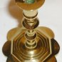VINTAGE WILLIAMSBURG METALCRAFTERS SOLID BRASS CANDLE HOLDER