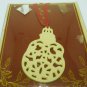LENOX PORCELAIN CHRISTMAS ORNAMENT CHARMS SNOWMAN