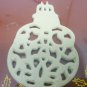 LENOX PORCELAIN CHRISTMAS ORNAMENT CHARMS SNOWMAN