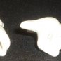 VINTAGE CHARMING PORCELAIN MINIATURE FIGURINE MOUSE SET OF 2 JAPAN