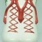 BURTON + BURTON TIS THE SEASON CHRISTMAS DECOR SKATES VASE PLANTER COOKIE JAR