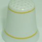 VINTAGE PORCELAIN THIMBLE BAMBU DESIGN COLLECTIBLE