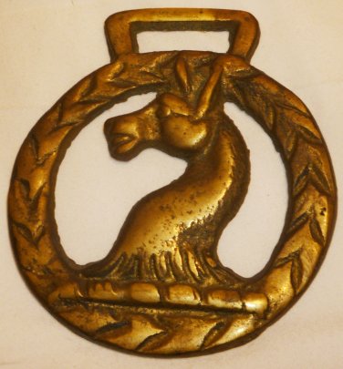 Vintage & Antique Horse Harness Brass Medallions. -  UK