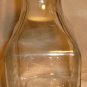 CLEAR GLASS CONTEMPORARY BLOCK DESIGN LIQUOR PITCHER DECANTER