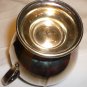 VINTAGE ANTIQUE EPS SILVERPLATE PEDESTAL CREAMER & SUGAR BOWL SET