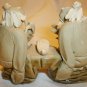 VINTAGE CHINESE ORIENTAL CLAY MUD MEN MINIATURE FIGURINE
