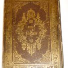ANTIQUE HEBREW & GERMAN PRAYER BOOK FOR HOME & SYNAGOGUE PRAGUE 1887 BRANDEIS