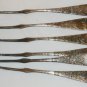 ANTIQUE SILVERPLATED ROGERS BROS. 1847 LOBSTER MARROW NUT PIC SET OF 6 LORNE