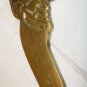 VINTAGE TRAVEL MEMORABILIA TURKEY SOLID BRASS DAGGER KNIFE LETTER OPENER