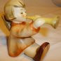 VINTAGE WEST GERMANY W. GOEBEL MINIATURE FIGURINE LITTLE ANGEL TOOTER