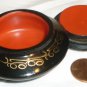 VINTAGE MINIATURE HANDPAINTED WOOD CARVED TRINKET RING BOX RUSSIAN PALEH Palekh