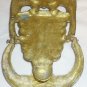 VINTAGE SOLID BRASS BOLD EAGLE DOOR KNOCKER