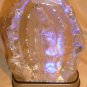 GORGEOUS CHRISTMAS DECOR 3D GLASS PLAGUE FIGURINE MOTHER&CHILD MULTI COLOR LIGHT