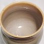 STUDIO ART POTTERY PEDESTAL STEMMED GOBLET CANDLE HOLDER PINK WHITE GLAZE