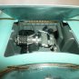 VINTAGE BURAGO 1957 BLUE CHEVROLET CORVETTE PEDESTAL DISPLAY 1:18 CAR Italy