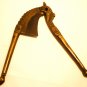 ANTIQUE COLLECTIBLE SOLID BRASS BRONZE ORNATE TABLE TOP CIGAR CUTTER