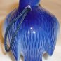 VINTAGE PORCELAIN BLUE JAY ROBIN POMANDER POTPOURRI