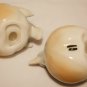 VINTAGE PORCELAIN BLUE JAY ROBIN SALT & PEPPER SHAKER SET