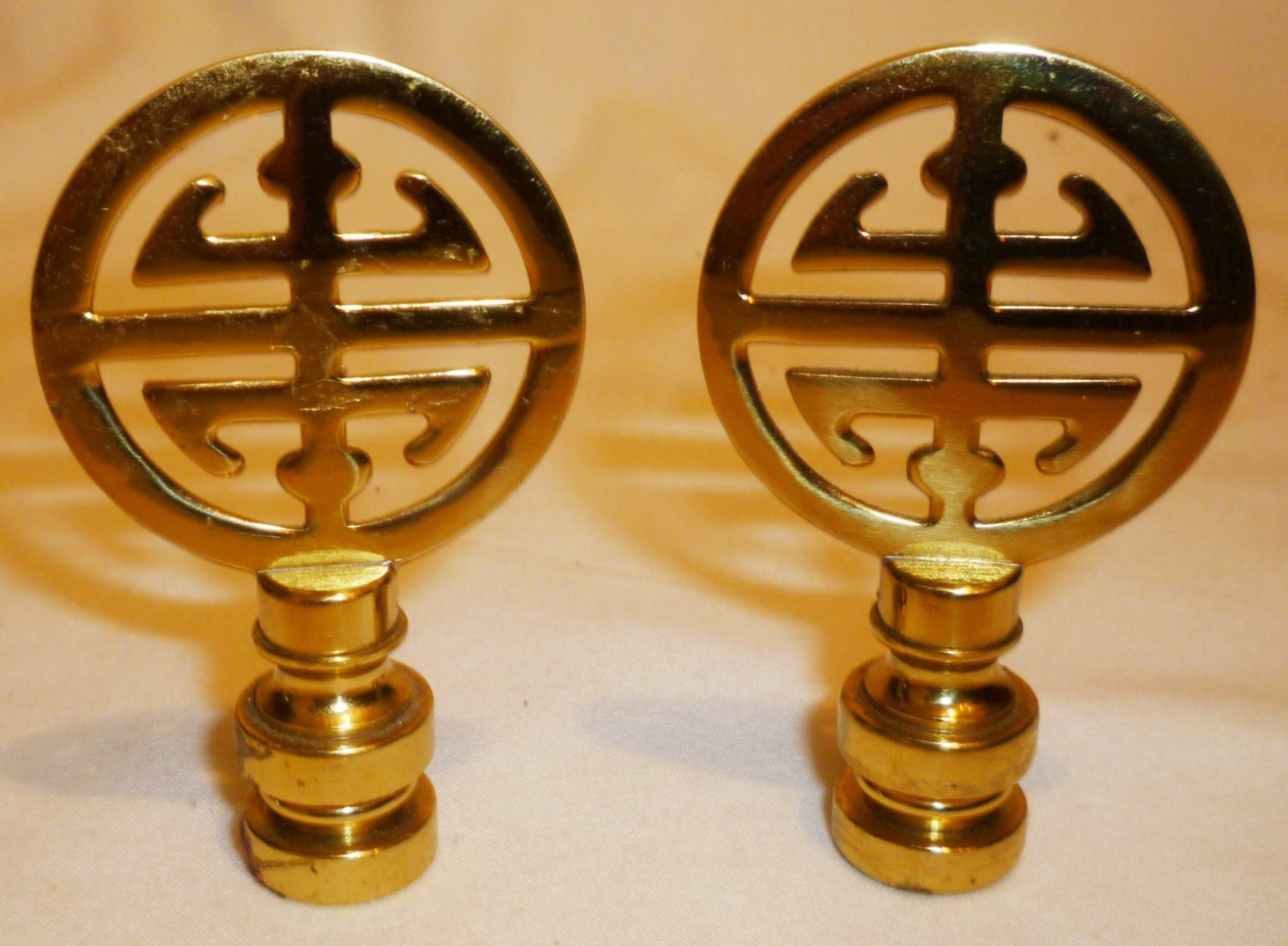 WILLIAMSBURG DESIGN BRASS LAMP FINIAL LAMP SHADE TOPPER HOME DECOR