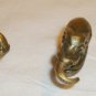 ANTIQUE SOLID BRASS BRONZE FENG SHUI ELEPHANT SET OF 3