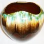 VINTAGE ROSEVILLE POTTERY OHIO R.R.P.Co. USA BROWN DRIPPING GLAZE VASE