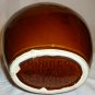VINTAGE ROSEVILLE POTTERY OHIO R.R.P.Co. USA BROWN DRIPPING GLAZE VASE