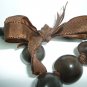 BROWN KUKUI NUT NECKLACE HAWAII