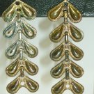 VINTAGE DANGLING SILVERPLATED POST EARRINGS VINTAGE DANGLING SILVERPLATED POST EARRINGS