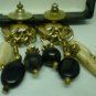 VINTAGE STUD CHANDELIER DANGLING EARRINGS
