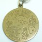 UNIQUE DENMARK STERLING CHARM BRACELET BIBLE CROWN HOPE CHEST WORLD FAIR SEE