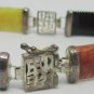 MULTI GEM SEMIPRECIOUS STONE OPAL ONYX .925 SILVER STERLING TENNIS BRACELET