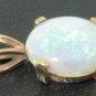 BEAUTIFUL GOLDPLATED WHITE PEARL MOONSTONE PENDANT