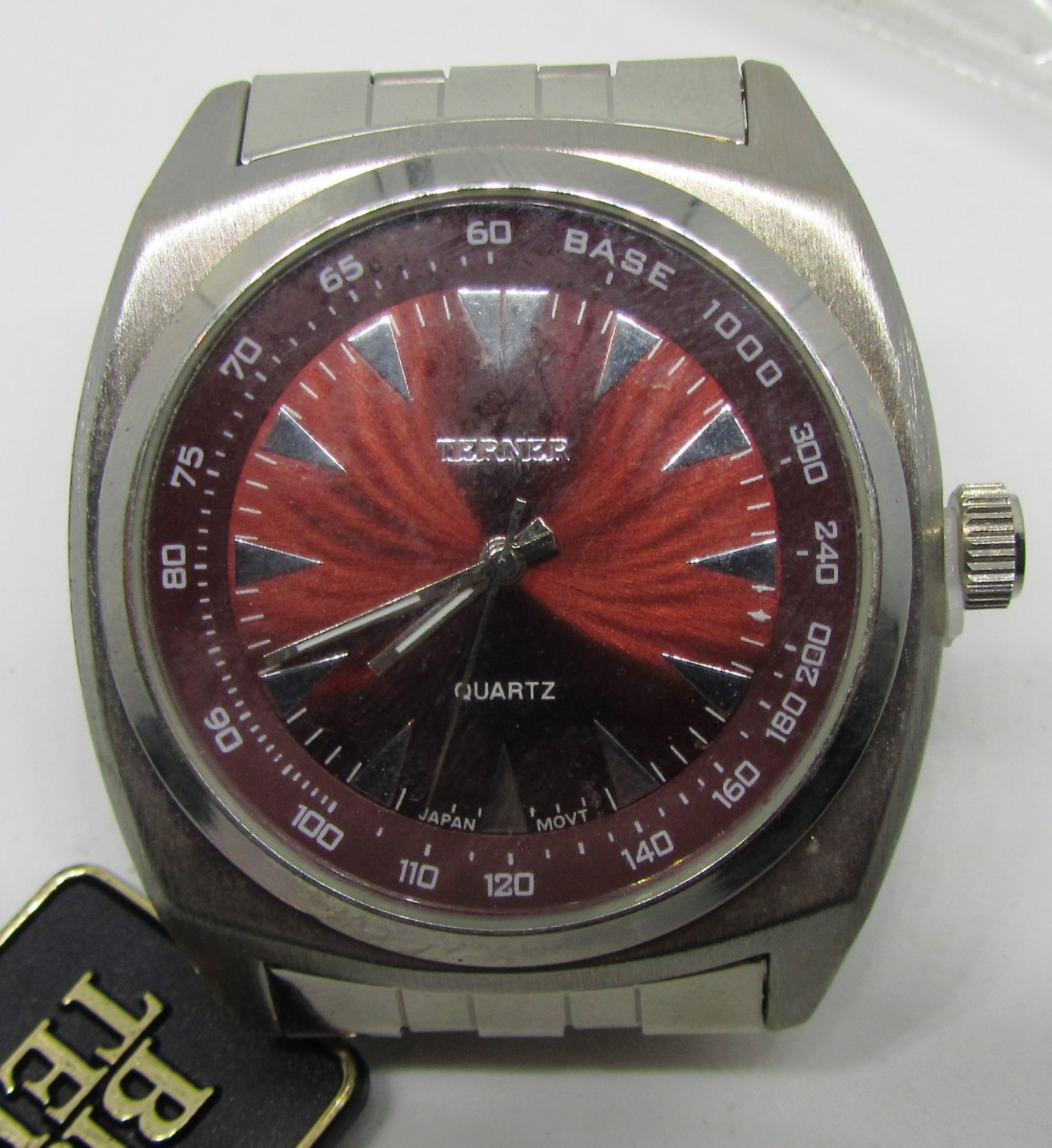 NICE BIJOUX TERNER QUARTZ K13579 NICKEL FREE JAPAN MOVT MEN'S WATCH NEW