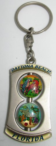 TRAVEL MEMORABILIA DAYTONA BEACH FLORIDA KEYCHAIN