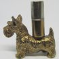 ANTIQUE BRONZE SCOTTISH TERRIER DOG FIGURINE STRIKER CIGARETTE LIGHTER