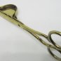 VINTAGE ANTIQUE BRASS CANDLE WICK TRIMMER SCISSORS