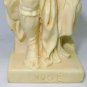 BEAUTIFUL VINTAGE GREEK GOD ZEUS FIGURINE BY CLASSIC FIGURINE ITALY A.SANTINI