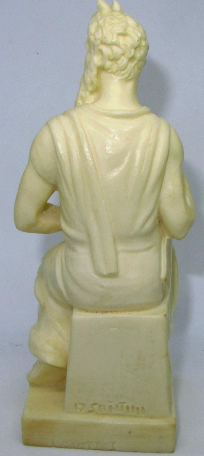 BEAUTIFUL VINTAGE GREEK GOD ZEUS FIGURINE BY CLASSIC FIGURINE ITALY A