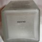 VINTAGE COLLECTIBLE EMPTY FROST GLASS BOTTLE MONTREAL PARIS LOTION