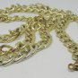 GOLD COLORED LONG 44" CHAIN NECKLACE BELT