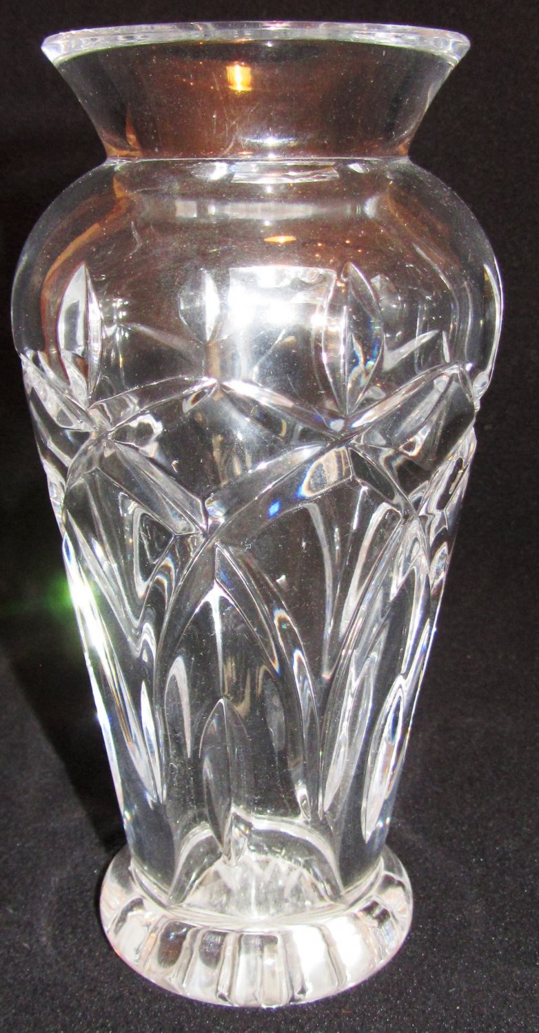 BEAUTIFUL WATERFORD CRYSTAL MARQUIS GLENBROOK VASE POLAND