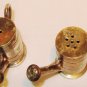 VINTAGE TWO'S COMPANY SILEVERPLATED SALT & PEPPER SHAKERS WATER CAN
