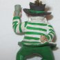 CHARMING DANCING HAPPY LUCKY LEPRECHAUN FIGURINE IRISH CHRISTMAS ORNAMENT